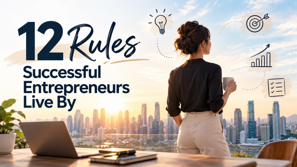 12 Rules Successful Entrepreneurs Live By