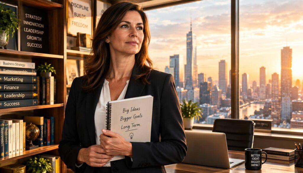 Entrepreneur lessons on resilience: a founder planning in an office