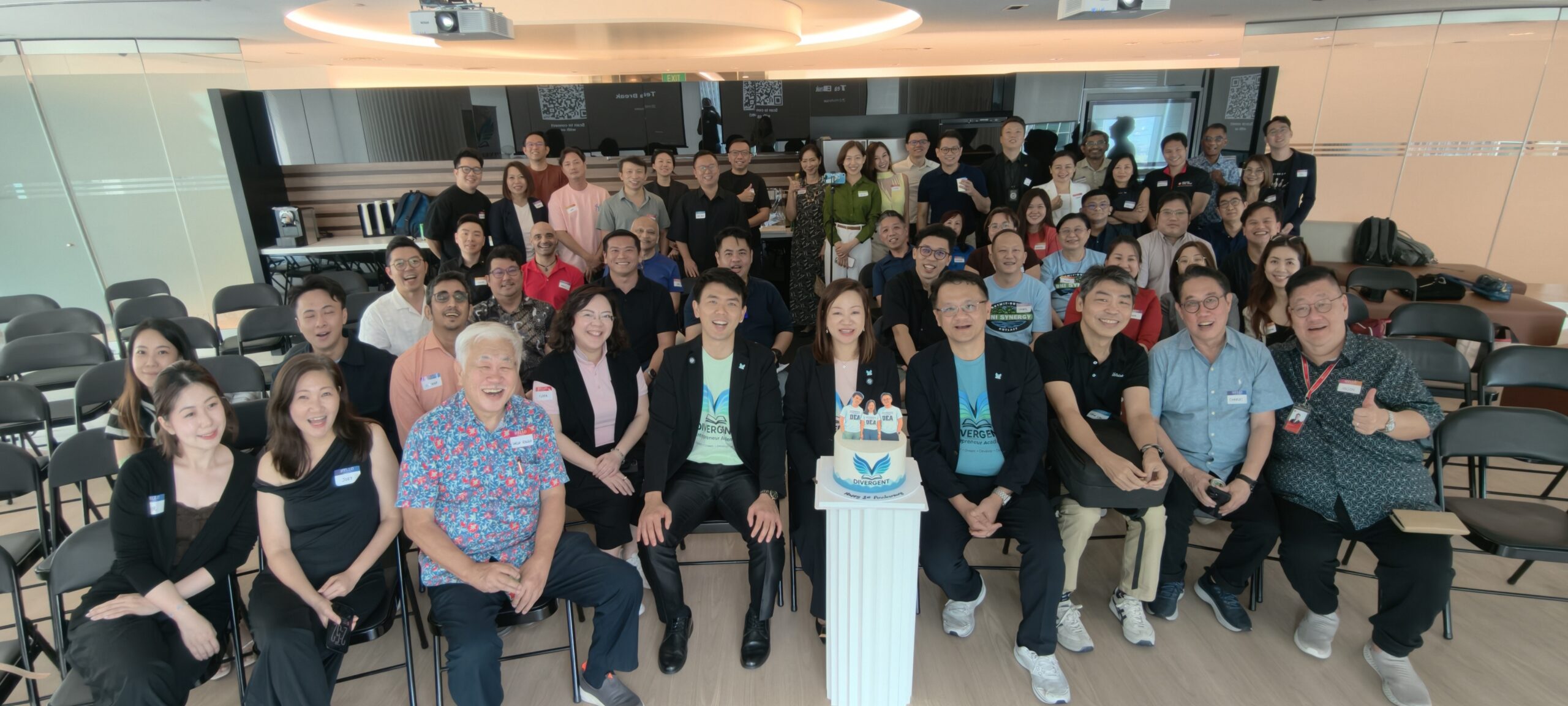 Divergent Entrepreneur Academy first anniversary group photo